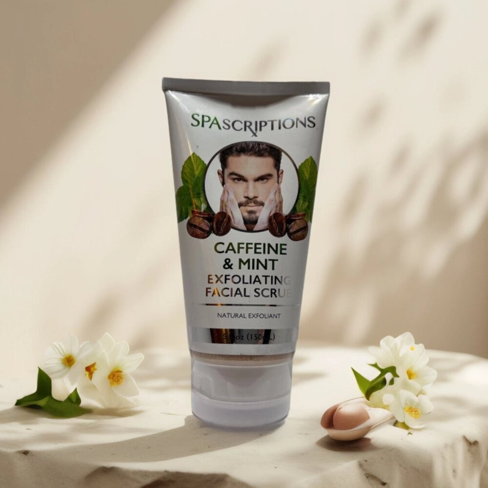 Pore Detox | Charcoal Exfoliating Facial Scrub from SpaScriptions – 5.0 fl oz